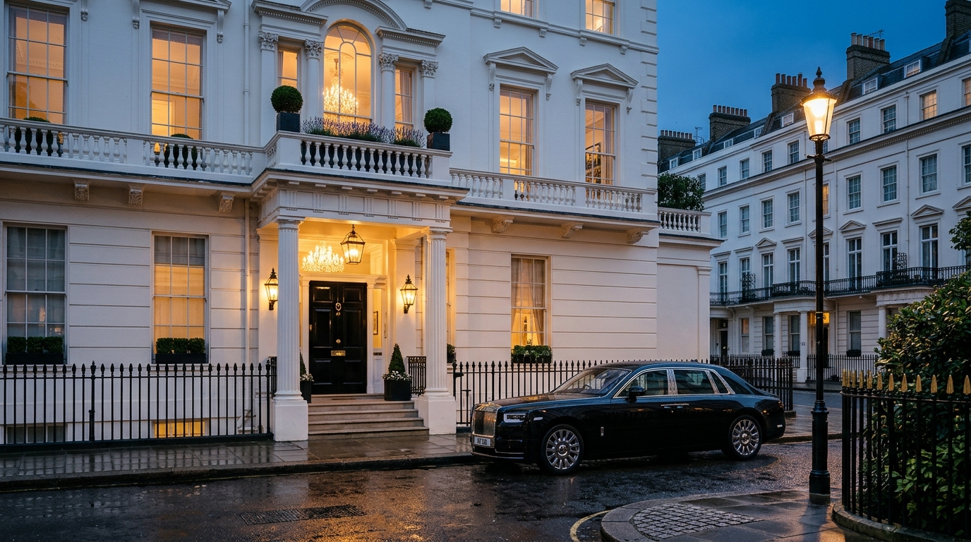 Luxury London residence and Rolls-Royce