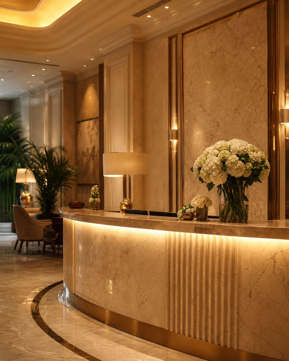 Concierge services in a premium London building